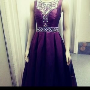 Camille La Vie Plum party dress